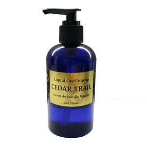 Liquid Castile Soap and Body Wash - Cedar Trail