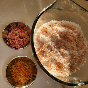 Rose Calendula Bath Salts